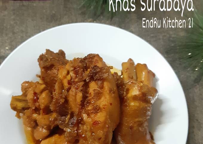 Krengsengan Ayam Khas Surabaya