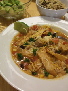 A picture of Tortilla Soup.