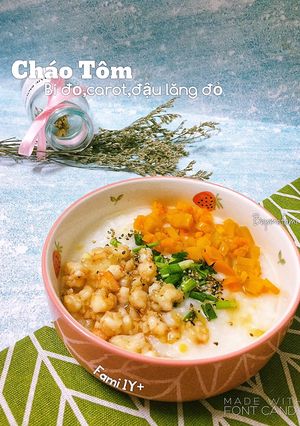 Hình của món Cháo Tôm Cho Bé.