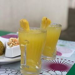 A picture of Orange&pineapple Lemonade.