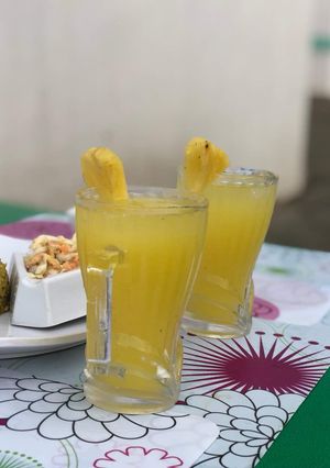 A picture of Orange&pineapple Lemonade.