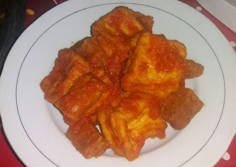 Resep Balado Tahu Tempe Lezat