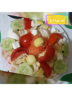 صورة لوصفة سلاطة خفيفة ظريفة