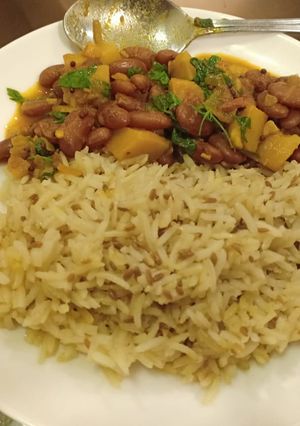 A picture of Brown rice.