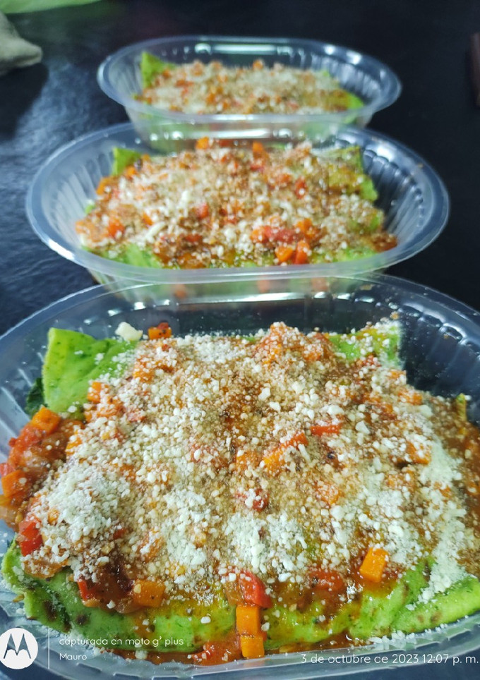 Una foto de Canelones de Brócoli con Bolognesa!🇦🇷❤️