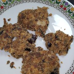 Date biscuit cake A picture of Date biscuit cake.