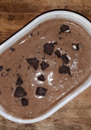Foto resep Es Krim Banana Choco-Oreo (Low Fat)