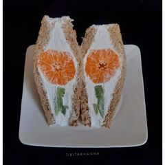 Fruit Sando / Fruit Sandwich A picture of Fruit Sando / Fruit Sandwich.