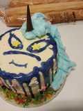 Unicornio rainbow cake