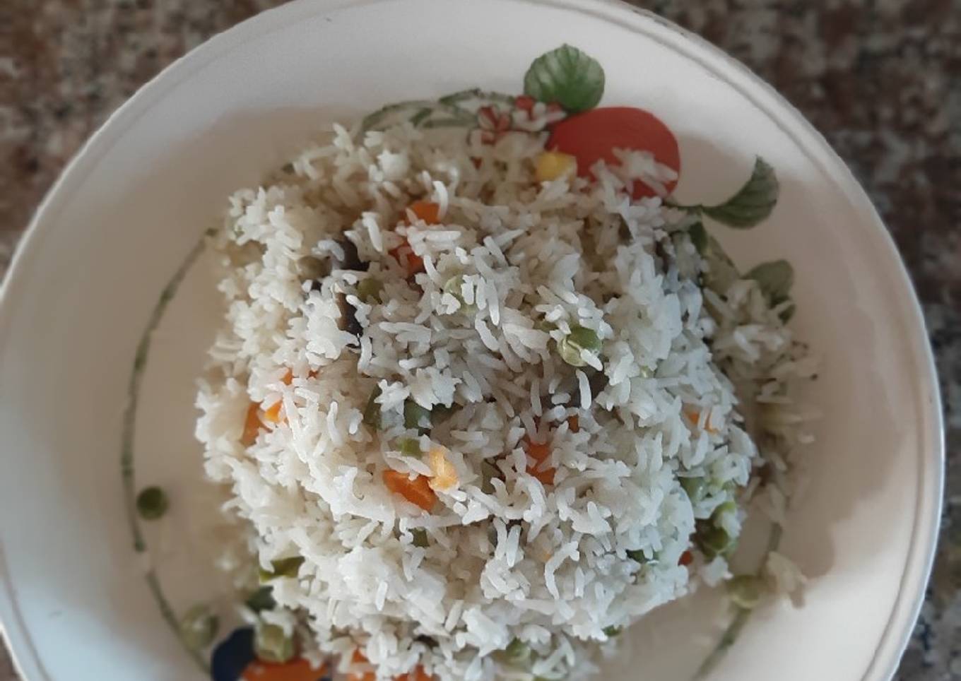 Fried Vegetable Rice