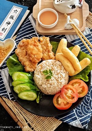 Foto resep Nasi Hainan Rice Cooker
