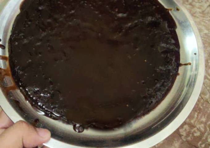 Recipe of Super Quick CHOCOLATE PAN CAKE (no oven)