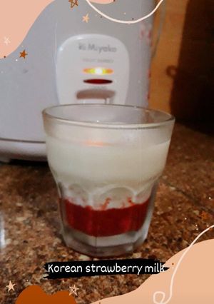 Foto resep Korean Strawberry Milk