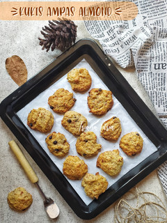 Foto resep Almond Pulp Cookies|| Kukis Ampas Almond