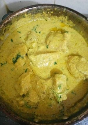 Foto resep Chicken White Curry
