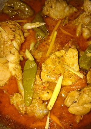A picture of Chickn karahi.