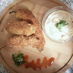 A picture of Peri peri bites.