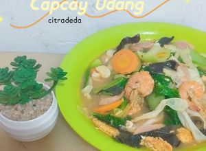 Foto resep Capcay Udang
