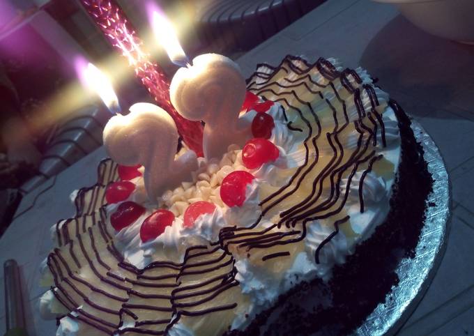 Steps to Prepare Homemade Chocolate Cake