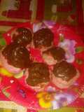 Copitos de macarrons con dulce de leche sin gluten