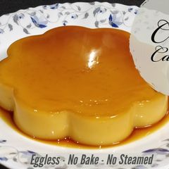 Eggless Creme Caramel Pudding A picture of Eggless Creme Caramel Pudding.