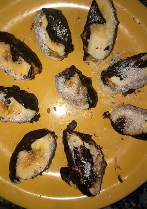 Una foto de Alfajorcito de banana😋👌