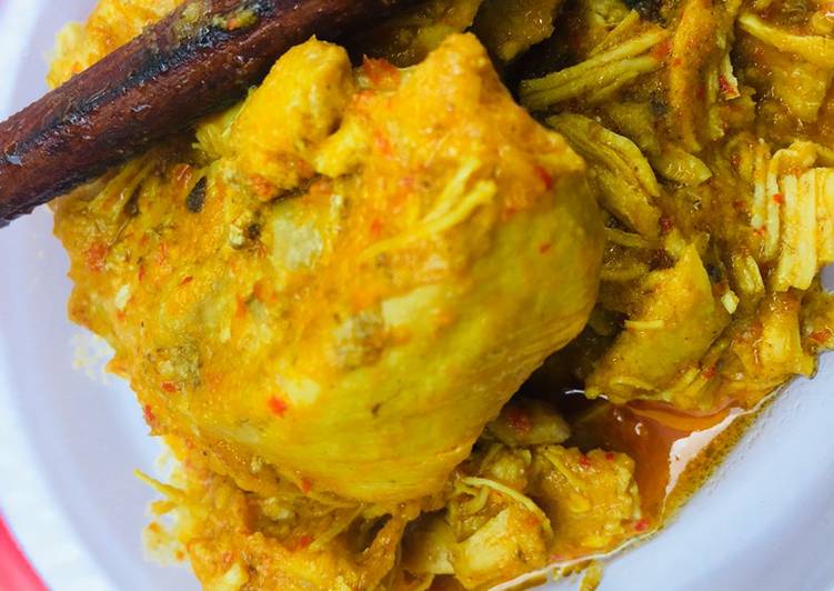 Resep Rendang ayam Anti Gagal