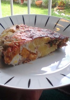 Una foto de Tortilla de atún a la Fidelina