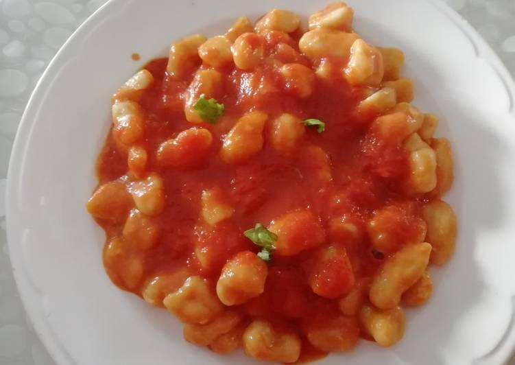 Gnocchi con patate 😋
