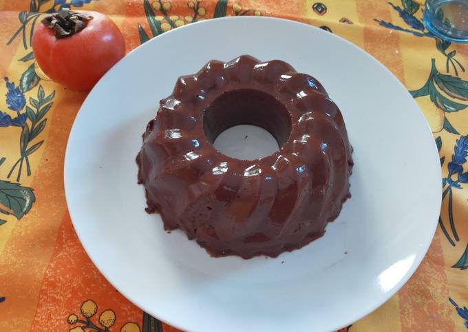 Ricetta di Premiato Budino cachi e cacao 🍫