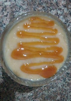 Une photo de Crème dessert au caramel