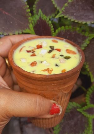 A picture of Mango Lassi.