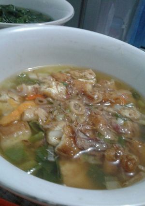 Foto resep Tahu berenang 😂😂