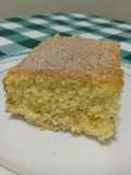 Bolo de fubá com castanha
