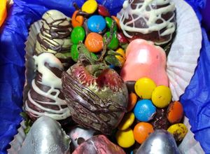 Una foto de Fresas achocolatadas golosas