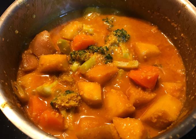 Easiest Way to Prepare Perfect Fruity Vegetarian Curry