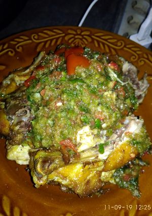 Foto resep Ayam muda penyet