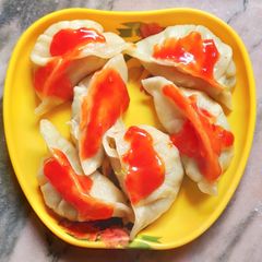 A picture of Veg momo.