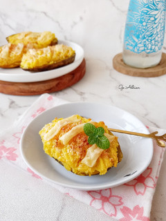Foto resep Ubi Panggang Keju