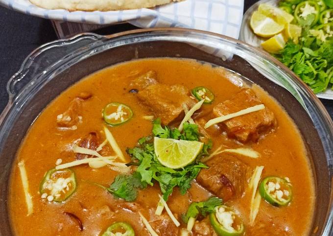 BEEF NIHARI with NAN