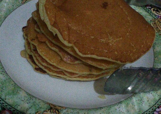 Cara Membuat Resep Pancake teflon simpel alakadarnya 😘