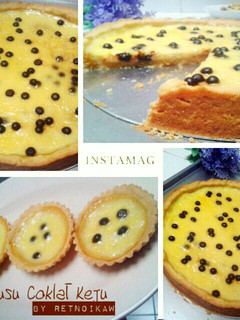 Foto resep pie susu coklat keju
