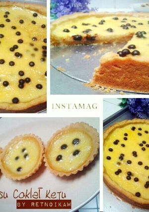 Foto resep pie susu coklat keju