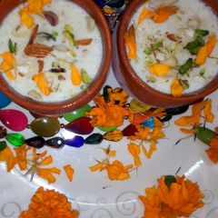 A picture of Mishti doi.
