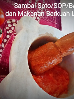 Foto resep Sambal Soto/Sop/Bakso dan Makanan Berkuah lainnya ala Mbak Irma Rismayanti