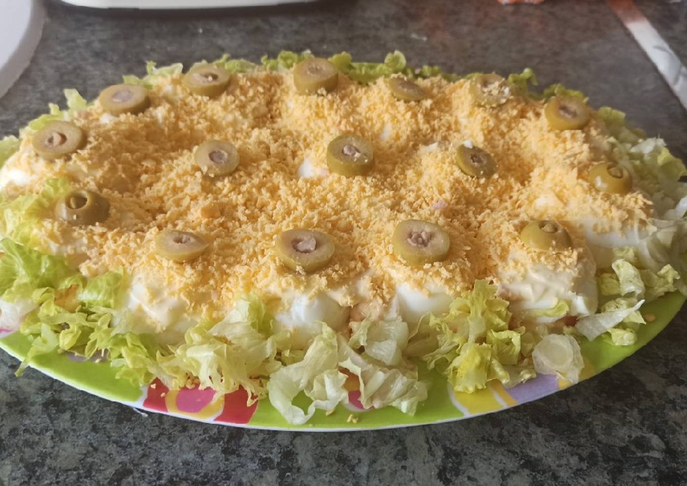 Huevos rellenos al estilo de mi madre