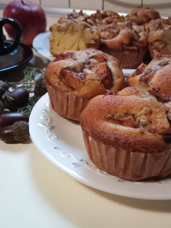 Egyszerű almás muffin recept fotója