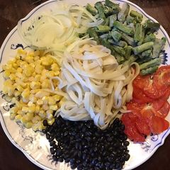 A picture of California Farm Noodle Dinner.