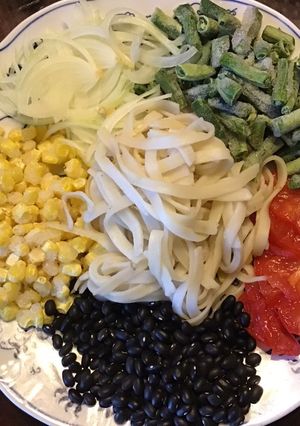 A picture of California Farm Noodle Dinner.