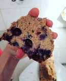 Budín integral de arándanos